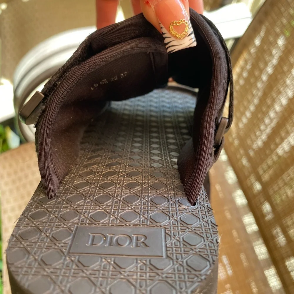 Dior alpha Black Sandals - Picture 8 of 9